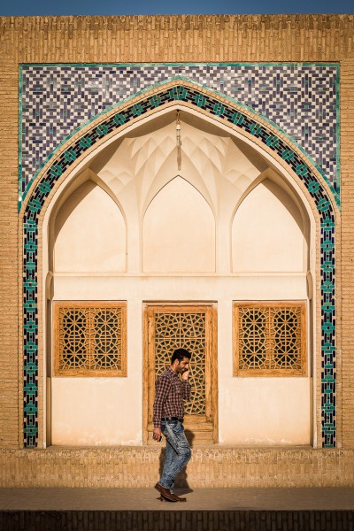 Kashan, Agha Bozorg Mosque.