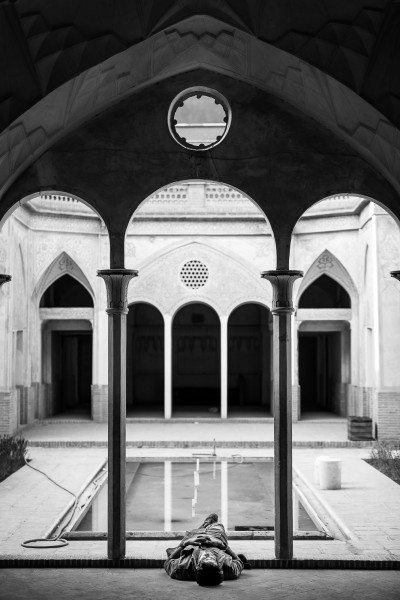 Brīdis atpūtai. Kashan, Abbassi house.