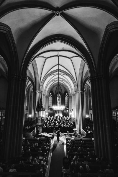 Valsts akadēmiskais koris "Latvija" koncerts Rīgā, 2018. Vecā Svētās Ģertrūdes baznīca.